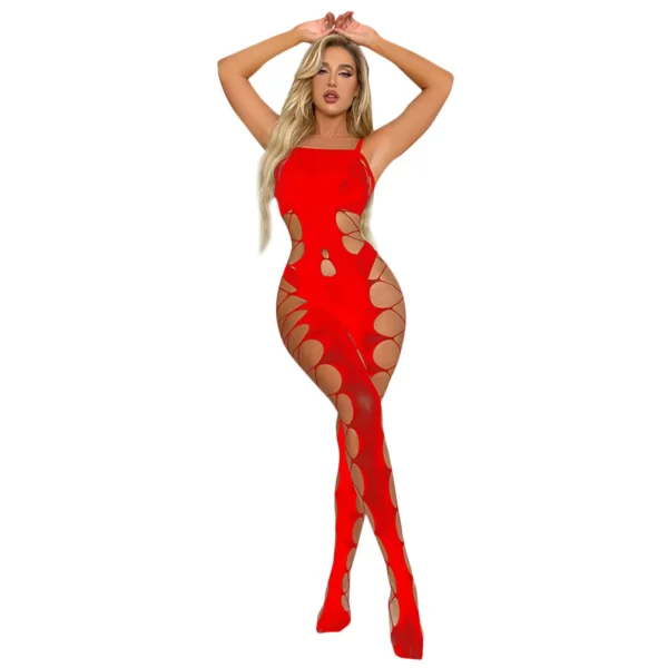 Women’s Sexy Lingerie Fishnet Bodysuit - Image 13