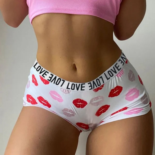 Women’s Low-Waist Sexy Printed Panties