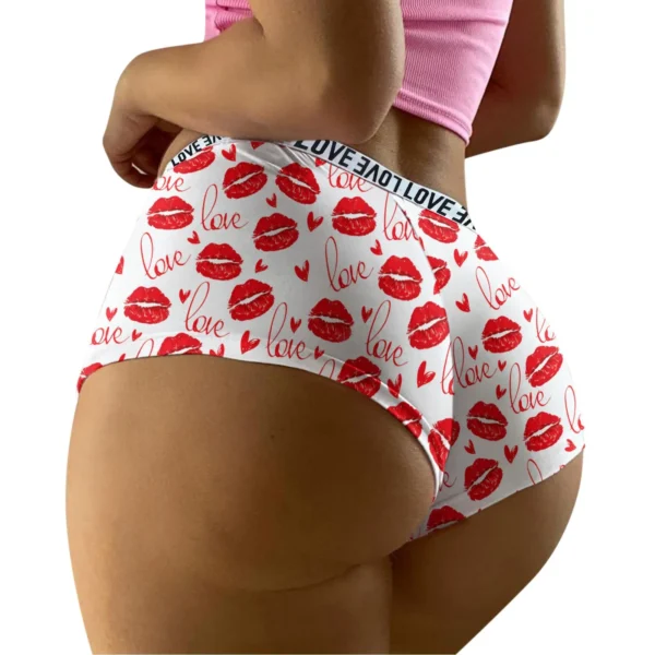 Women’s Low-Waist Sexy Printed Panties - Image 9