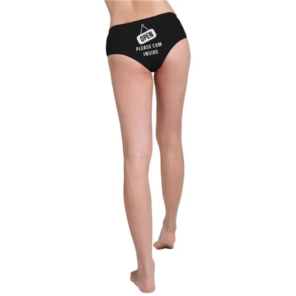 Women’s Funny Print Super Soft Low-Rise Panties - Image 4